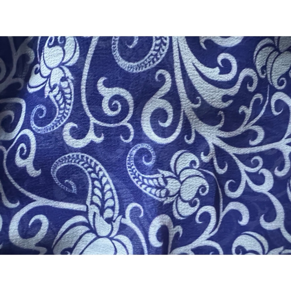 TAJ by Sabrina Crippa Beaded 100% Silk Lightweight Top XS - Picture 7 of 13